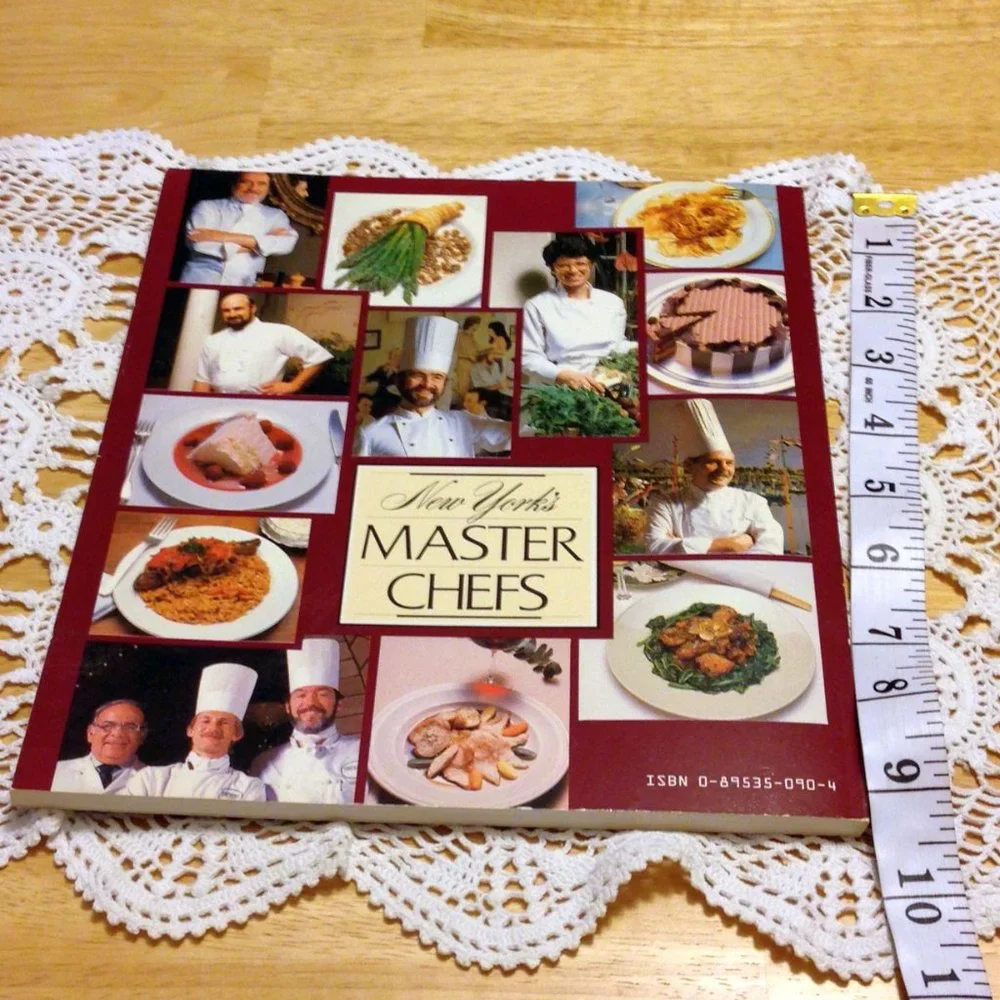 Vintage New York's Master Chefs Cookbook, Restaurant Recipes